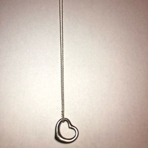 Tiffany & Co Elsa Perreti Open Heart necklace